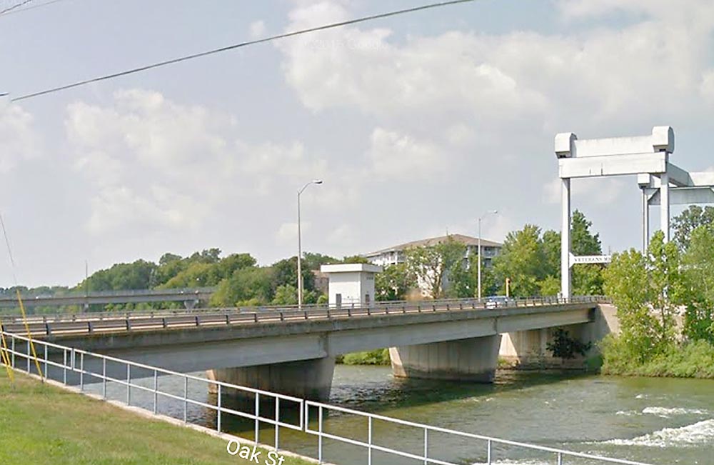 Island Street bridge, Kaukauna, Wisconsin