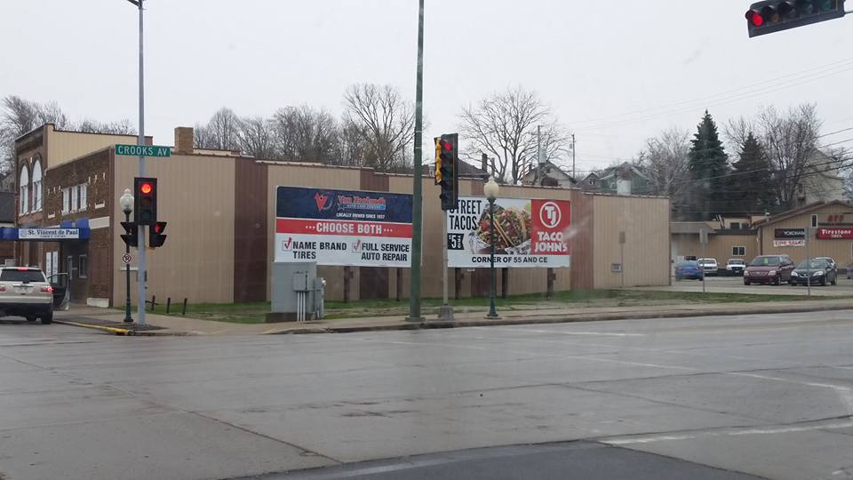 The empty lot at Second and Crooks in Kaukauna. Shannon Wendricks photo 