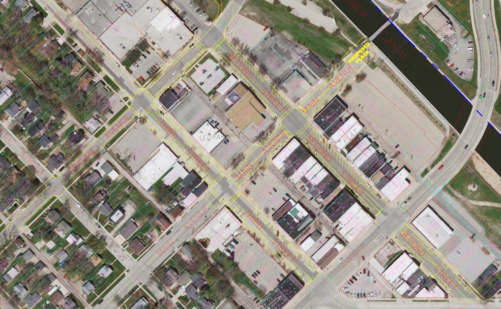 Proposed parking changes in downtown Kaukauna, 2016