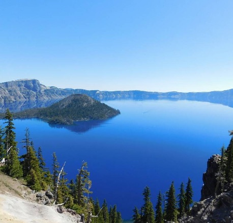 Crater Lake National Park, Oregon. Photo by Conner Gegare via Instagram