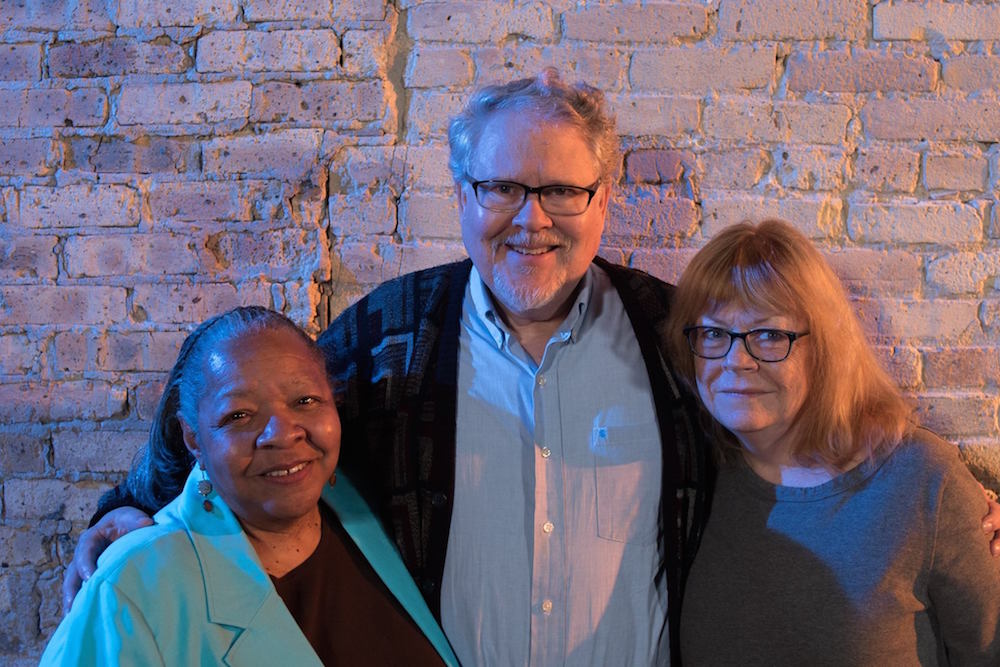 Phyllis Lawhorn, a student at Rufus King High School, along with Joe McCarty and Linda Plutchak from Kaukauna High School, were among the cast of the 1966 production of "In White America." Joanne Williams photo