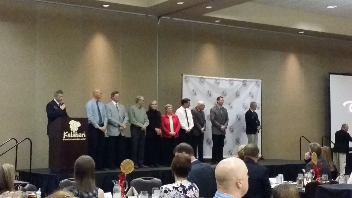 WADA Distinguished Service honorees. November 2016.