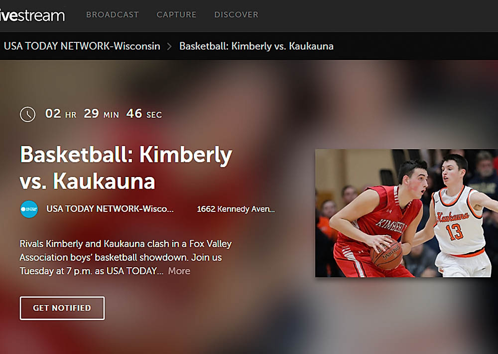 Kaukauna - Kimberly basketball