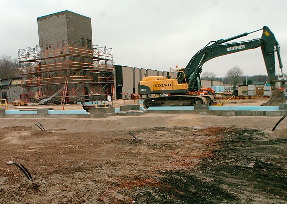 Kaukauna Fire Station construction