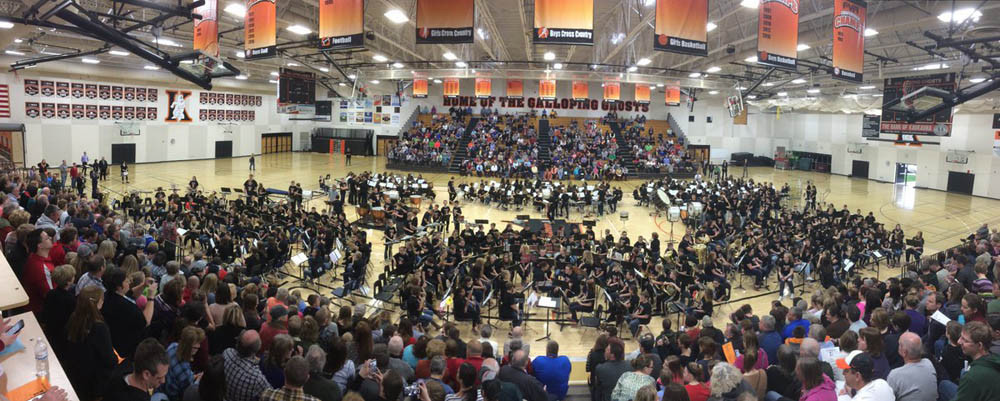 Band Bash 2017. Photo via @kaukaunasd on Twitter