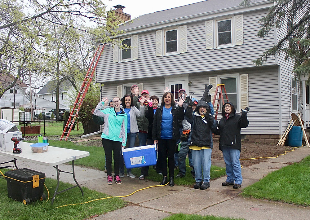 Greater Fox Cities Area Habitat for Humanity's Rock the Block 2017 in Kaukauna.