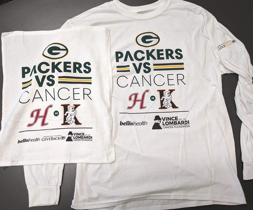 2023 Packers vs. Cancer Knit Hat