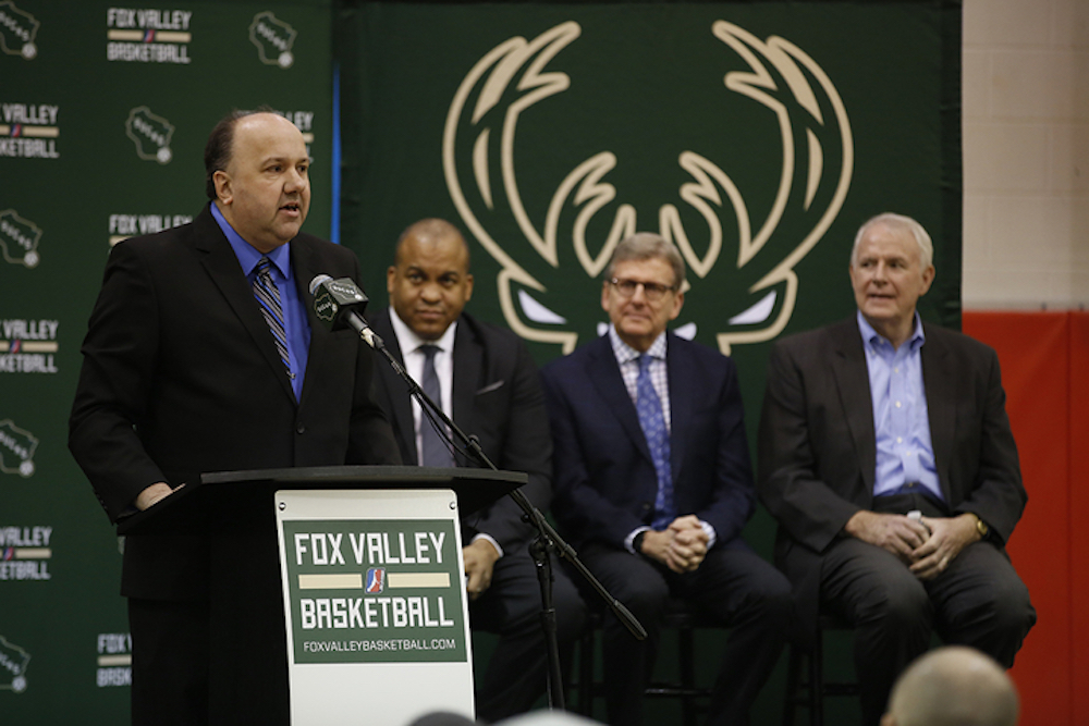 Fox Valley Pro Basketball led by Greg Pierce will be constructing a new 3,500-seat arena for the new minor league team.