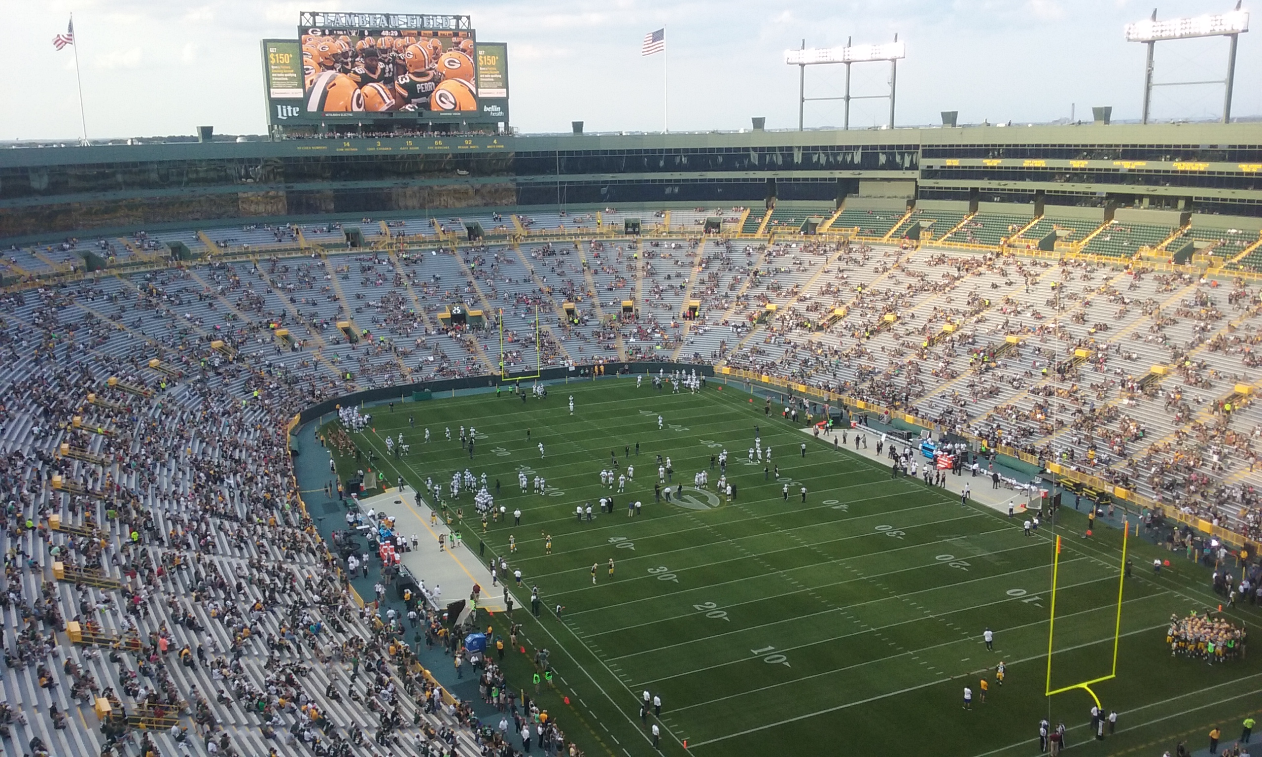 packers standing room only tickets