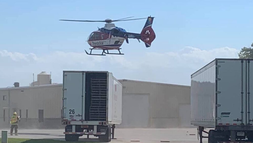 One person airlifted following crash involving motorcycle Kaukauna