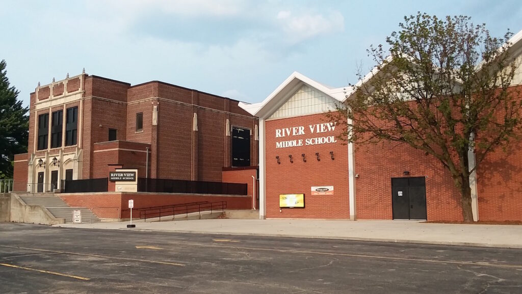 River View Middle School in Kaukauna, Wisconsin. Kaukauna Community News photo