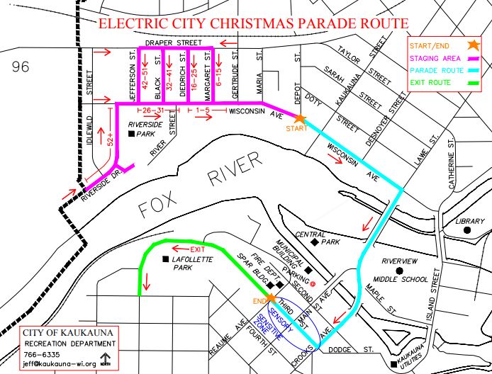 Kaukauna Christmas Parade 2022 Here's The Route For The Kaukauna Christmas Parade - Kaukauna Community News