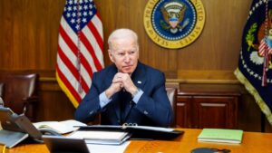 President Biden spoke with President Vladimir Putin Feb. 12, 2022 to make clear that if Russia further invades Ukraine, the U.S. and our allies will impose swift and severe costs on Russia. President Biden urged President Putin to engage in de-escalation and diplomacy instead.
