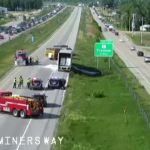 Traffic alert: Northbound lanes of I-41 near Wrightstown closed