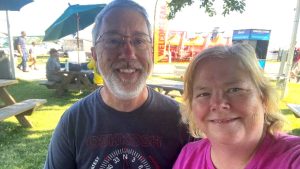 John and Carrie Forster (Kaukauna) are private pilots and members of EAA Chapter 252 in Oshkosh. They are leading the Teen Aircraft Build program for the chapter and also work with chapter Young Eagles and flight scholarships. (Photo taken at AirVenture 2022)