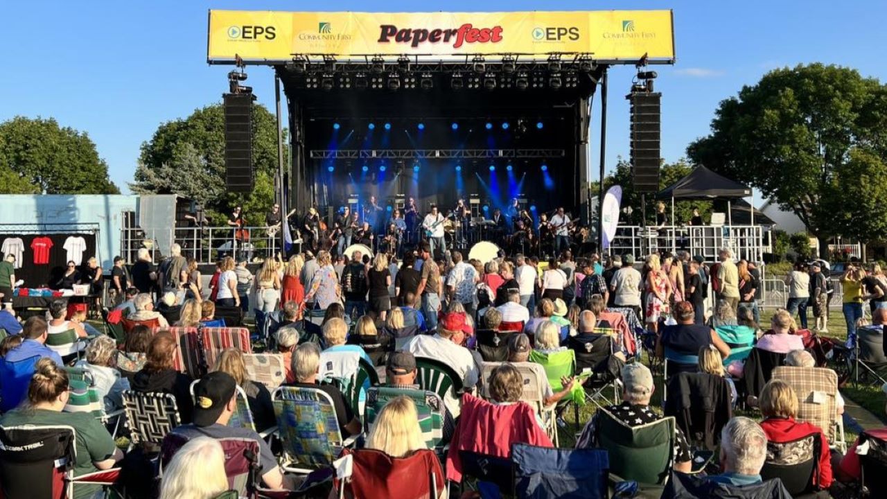 The 35th annual Paperfest, presented by Community First Credit Union, is slated to take over Sunset Park in Kimberly on July 13-16, 2023.