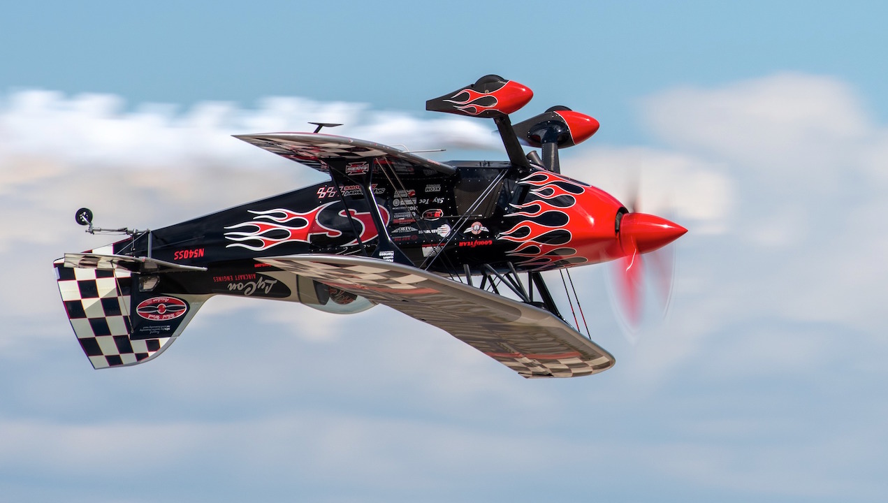 AirVenture’s daily air shows feature a wide variety of performances from the world of flight — precision aerobatics, military big iron, rare and unique flying examples, and history coming alive.