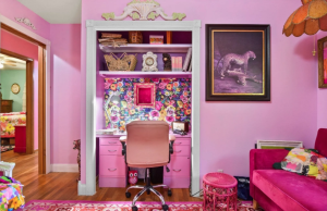 A home for sale in Madison, Wisconsin has rooms bathed in pink as if they're straight from the set of "The Barbie Movie."