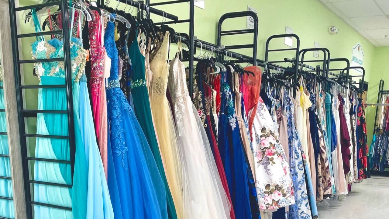 Community Clothes Closet Operation Cinderella prom dress closet