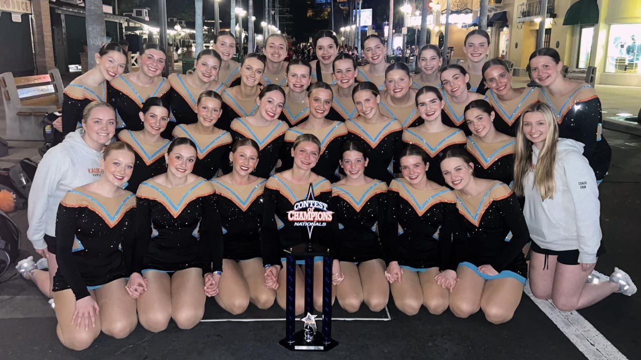 The Kaukauna Dance Team has won the 2024 national championship in Large Pom at the Contest of Champions Nationals in Orlando.