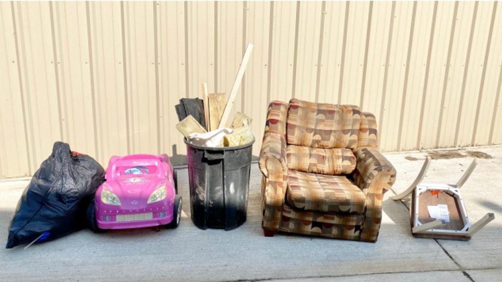 Large item garbage and trash pickup takes place in Kaukauna the second full week of the month from April through October.