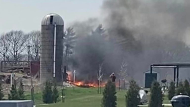 Multiple departments respond to barn fire near Kaukauna High School ...
