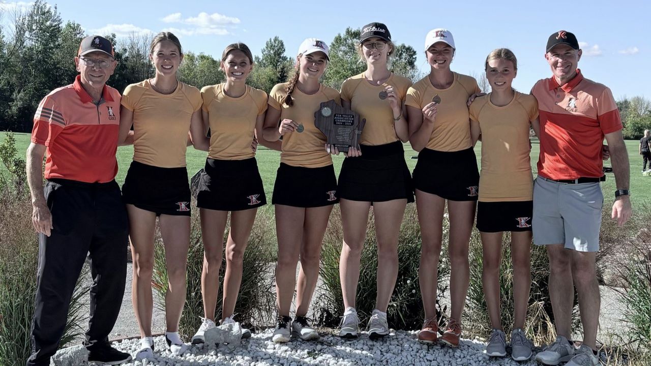 For the fourth year in a row, the Kaukauna Galloping Ghosts girls golf team has won the Fox Valley Association conference championship.