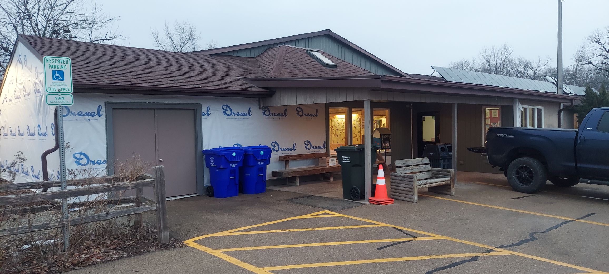 The Nature Center at 1000 Islands Environmental Center in Kaukauna is getting a much-needed facelift.