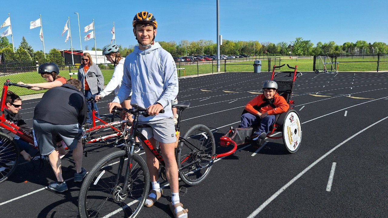 Kaukauna High School is hosting the sixth annual Breaking Boundaries Triathlon: an adaptive triathlon for students with disabilities.