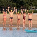 Elite swimmers navigate length of Wisconsin’s Geneva Lake in just over 4 hours