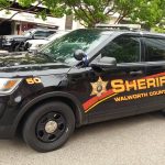Taco Bell eating driver rear-ends Sheriff’s squad at high rate of speed on the Interstate in southern Wisconsin