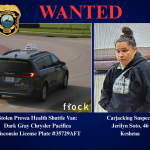 Green Bay Police searching for carjacking suspect who stole Prevea Health van