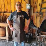 See the blacksmith this weekend at the Grignon Mansion in Kaukauna