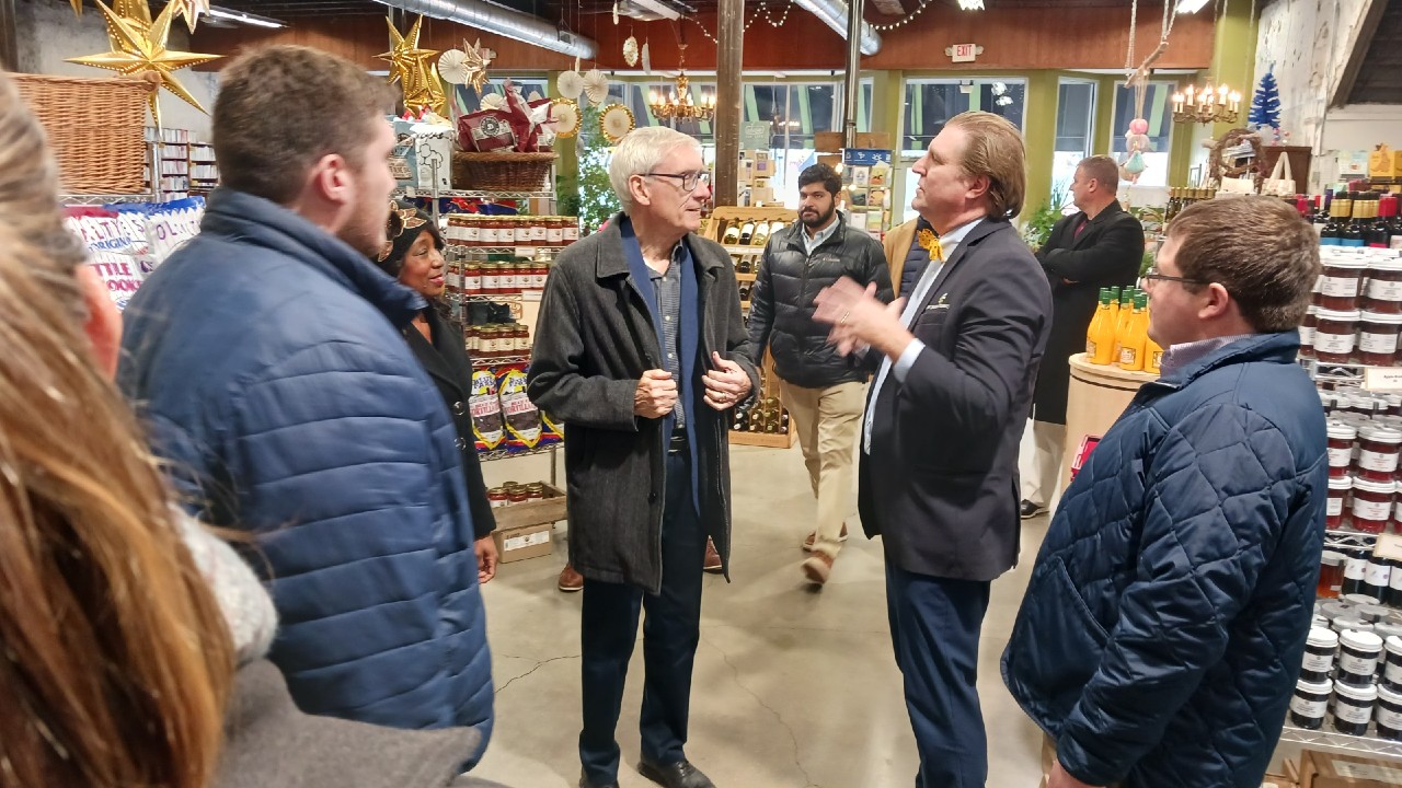 Wisconsin’s two-term Democratic governor, Tony Evers, announced Thursday he will not run for re-election.