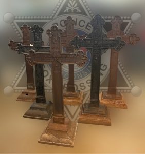 Police recover 150-year-old grave crosses stolen from Fox Crossing cemetery