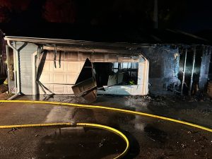 Alert neighbor notifies Kaukauna Fire Department of garage fire