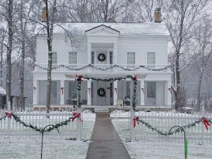 Visit the historic Grignon Mansion in Kaukauna for the holidays