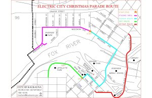 Here’s the route for Kaukauna’s 2025 Electric City Christmas Parade