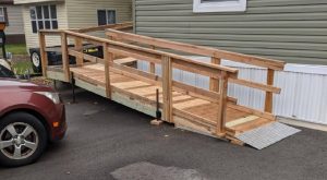 Kaukauna, Sherwood Lions clubs team up for the holidays to build accessibility ramp