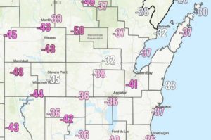 National Weather Service issues warning for life-threatening cold in the Fox Valley