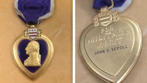 Unclaimed for decades, officials are hoping to return this Purple Heart to the family