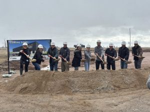 Legacy Hoops groundbreaking, photos courtesy Village of Harrison