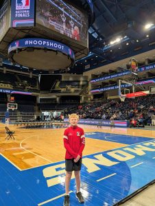 Kaukauna 7th grader places third in national Elks Hoop Shoot contest