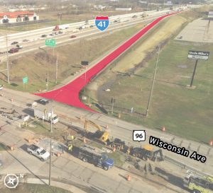 Road construction alert: Northbound I-41 on-ramp from Highway 96 to close in Grand Chute