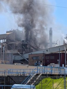 No injuries reported following fire at Kaukauna’s Ahlstrom Thilmany Mill