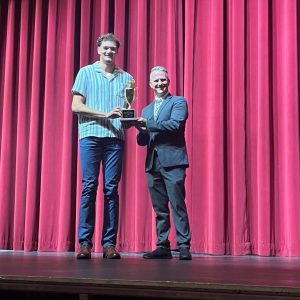 KHS senior Andrew Jensen named class of 2026 Lang Trophy winner