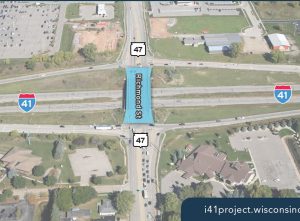 Richmond Street over I-41 set to close in preparation for diverging diamond construction