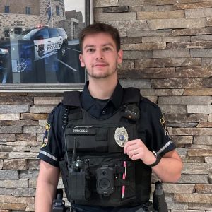 Burgess joins Kaukauna Police Department as newest officer