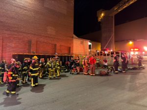 No injuries reported during paper machine fire in Combined Locks