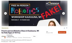 Kaukauna Public Library warns about scam event posting
